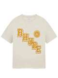 RHUDE COLLEGIATE CREST T-SHIRT