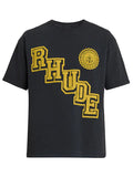 RHUDE COLLEGIATE CREST T-SHIRT